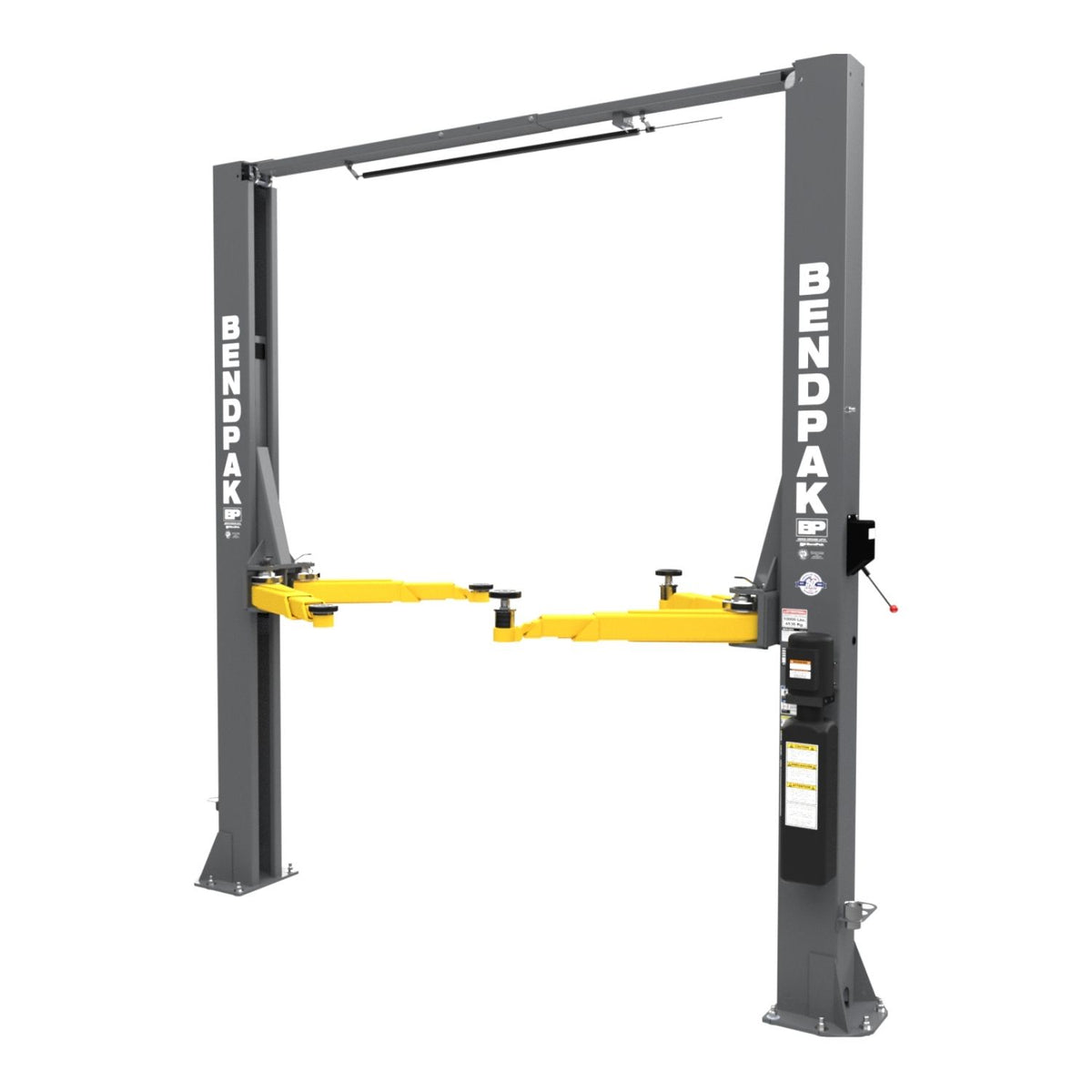 BendPak 10APX High-Rise Two-Post Car Lift 10,000 lb #5175306, AlamoEquipment.com