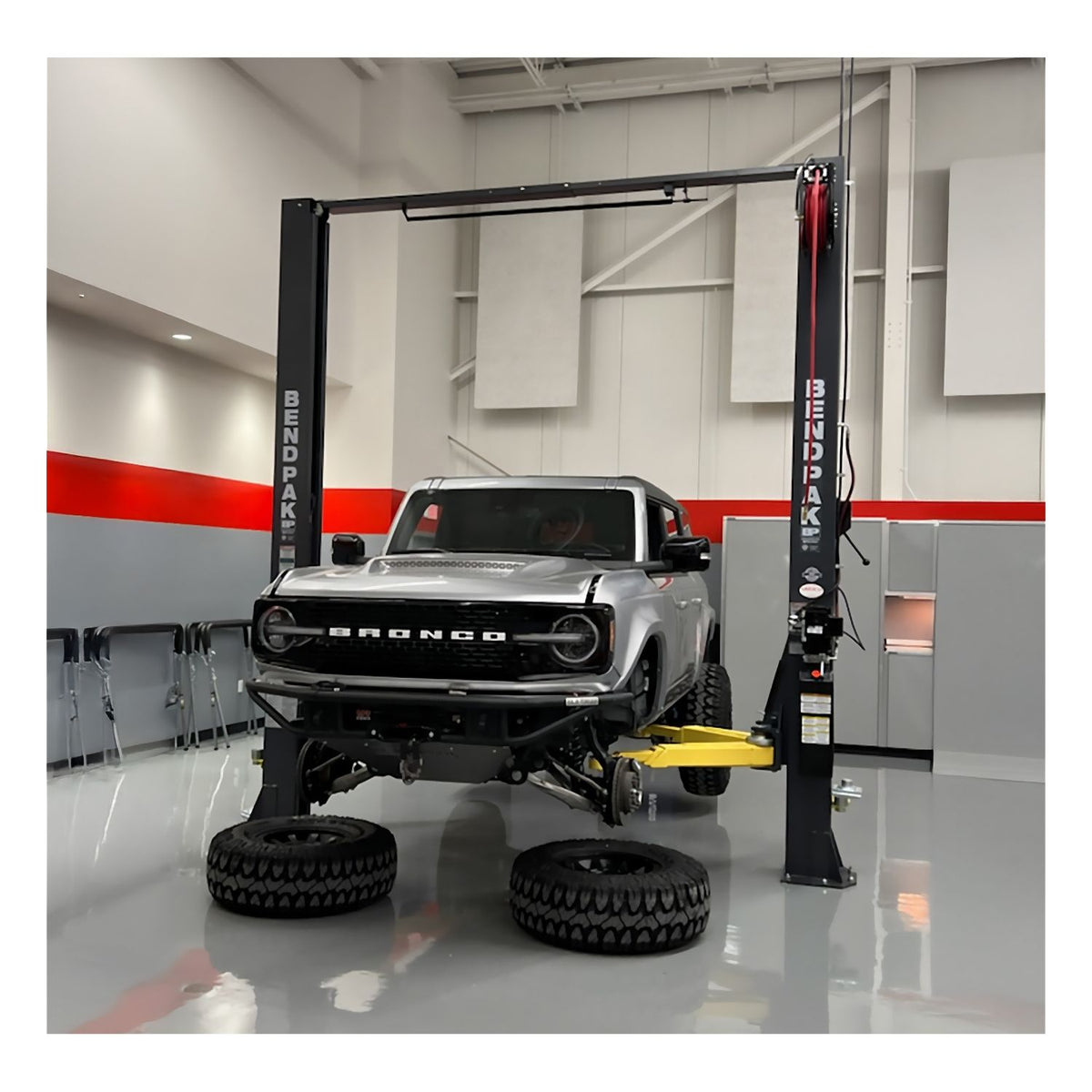 BendPak 10APX High-Rise Two-Post Car Lift 10,000 lb #5175306, AlamoEquipment.com