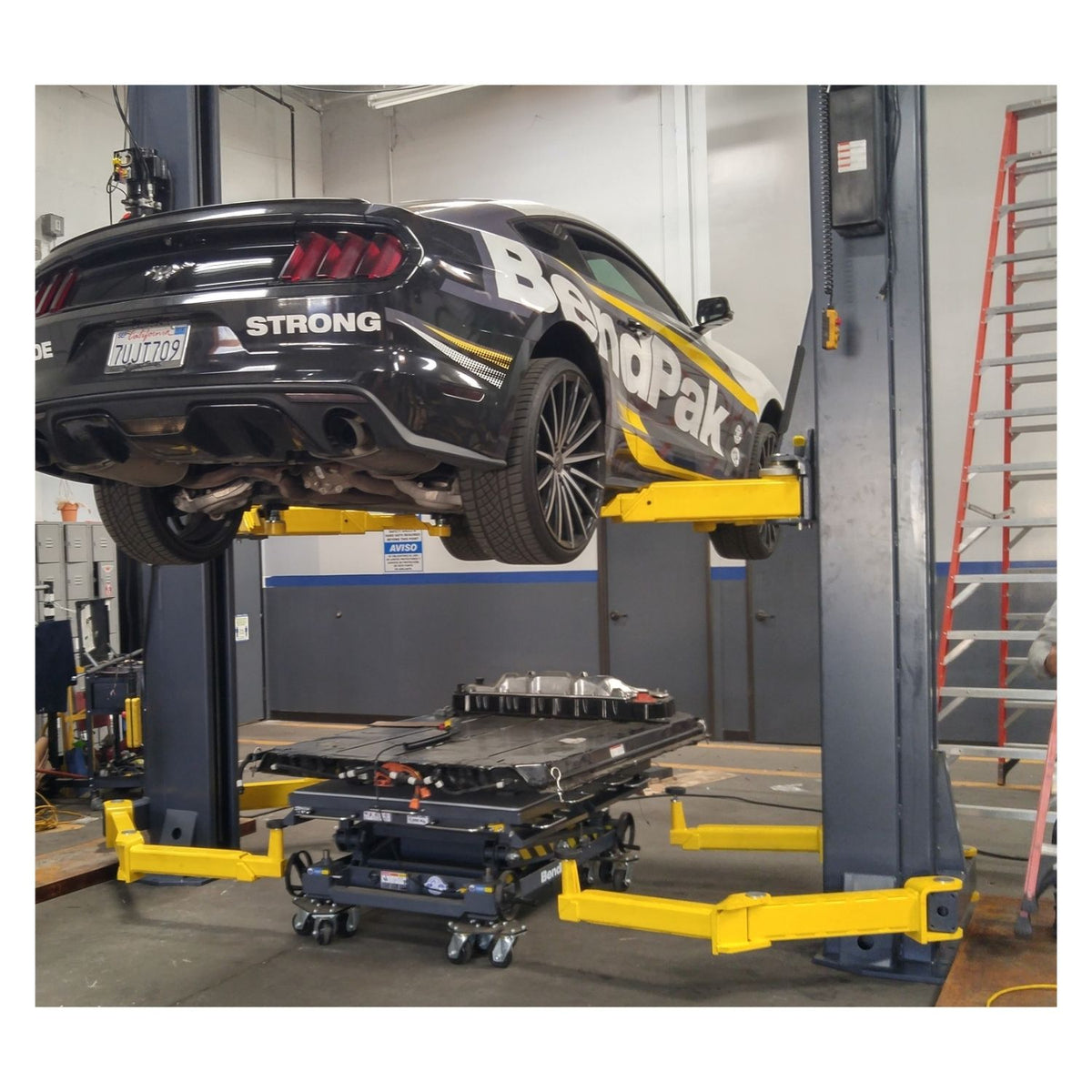 BendPak OctaFlex 12DPS Eight-Arm Two-Post Service Lift SKU 5175612 | AlamoEquipment.com
