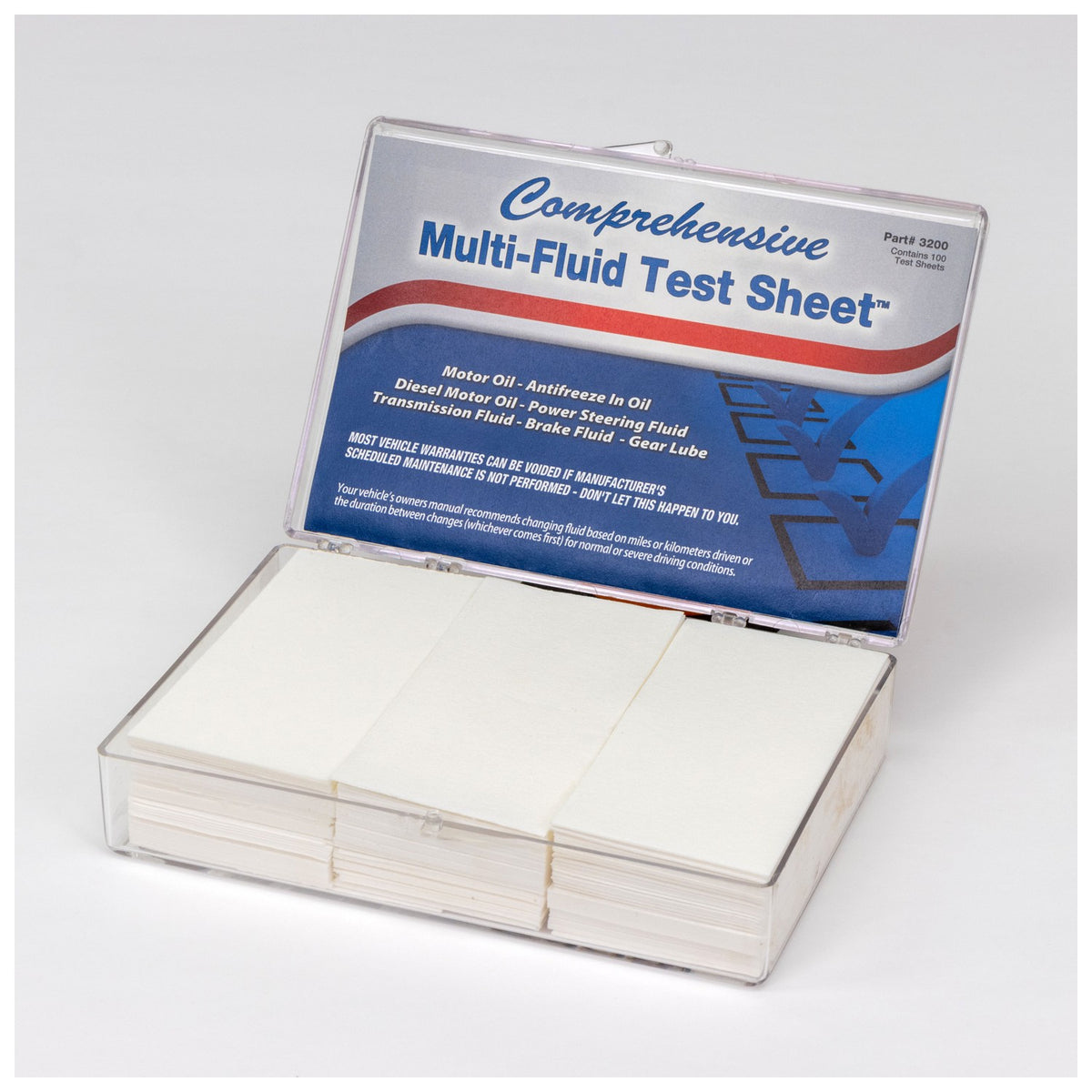 Flo-Dynamics Multi Fluid Test Pad Kit(for ATF, Power Steering #03065, AlamoEquipment.com