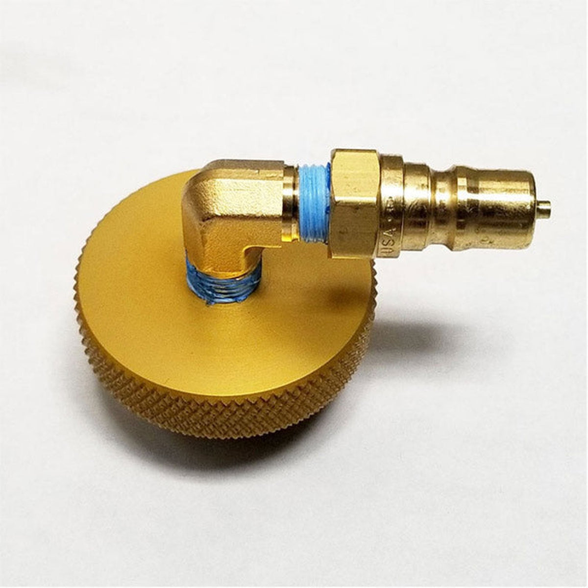 Flo-Dynamics Cap Adapter D-GAS Coolant 2 Round Bottom Seal #941990W, AlamoEquipment.com