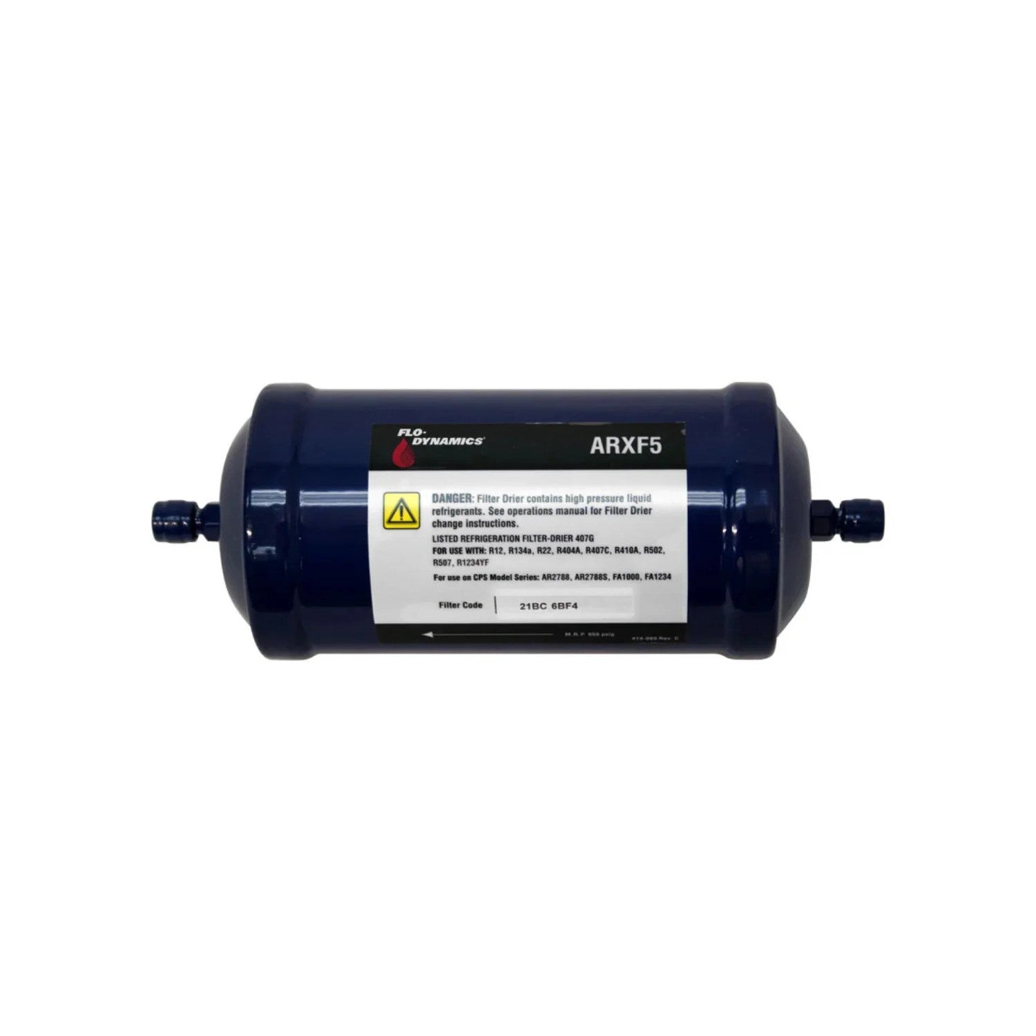 Flo-Dynamics Filter for FLO and FFX Series AC Machines #ARXF5, AlamoEquipment.com