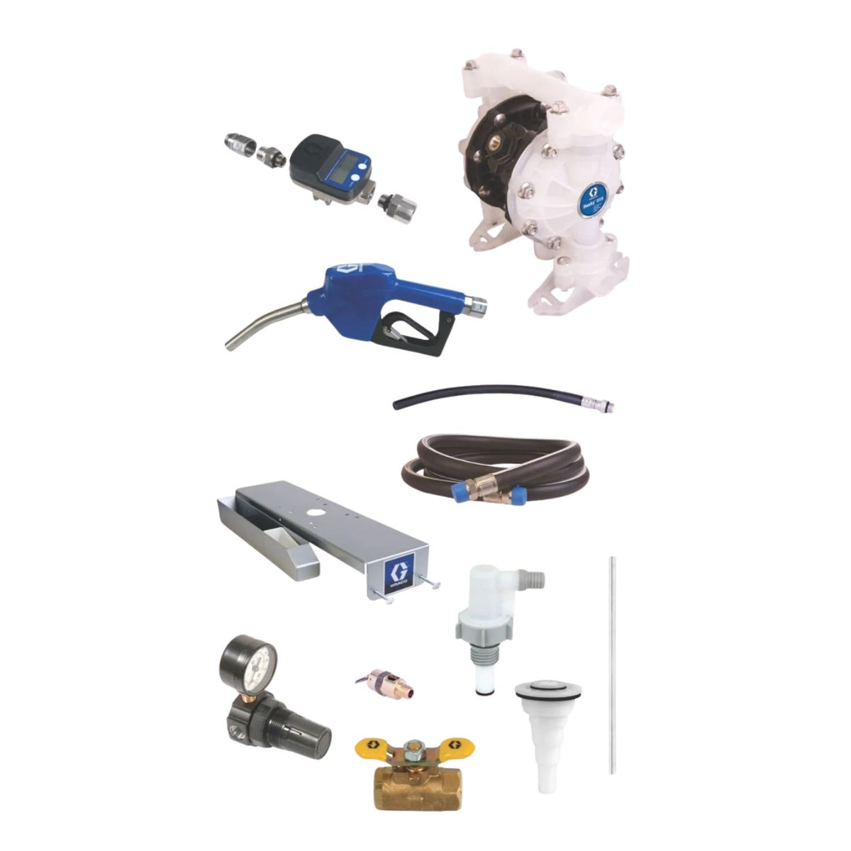 Graco Drum-Mount DEF System, Meter & Automatic Nozzle #24M499, AlamoEquipment.com