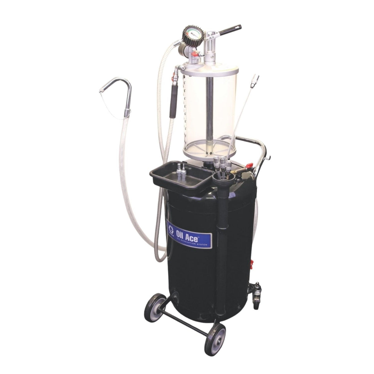 Graco Waste Oil Evacuator Charger with chamber #26C062, AlamoEquipment.com