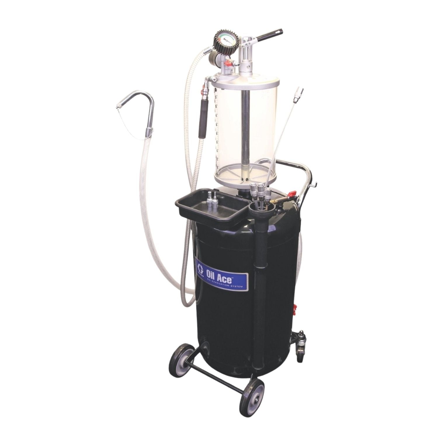 Graco Waste Oil Evacuator Charger with chamber #26C062, AlamoEquipment.com