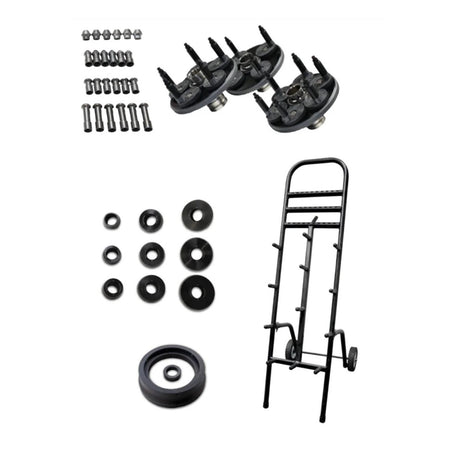 Hofmann Power Clamp Speed Plate Kit with Collets, AlamoEquipment.com