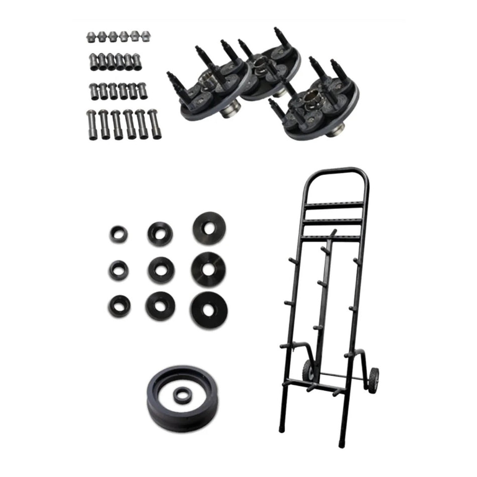 Hofmann Power Clamp Speed Plate Kit with Collets, AlamoEquipment.com