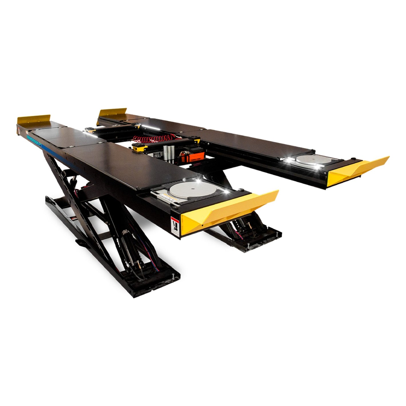Hofmann 14,000 lb. Scissor Alignment Lift - Standard Flush Mount Package, AlamoEquipment.com