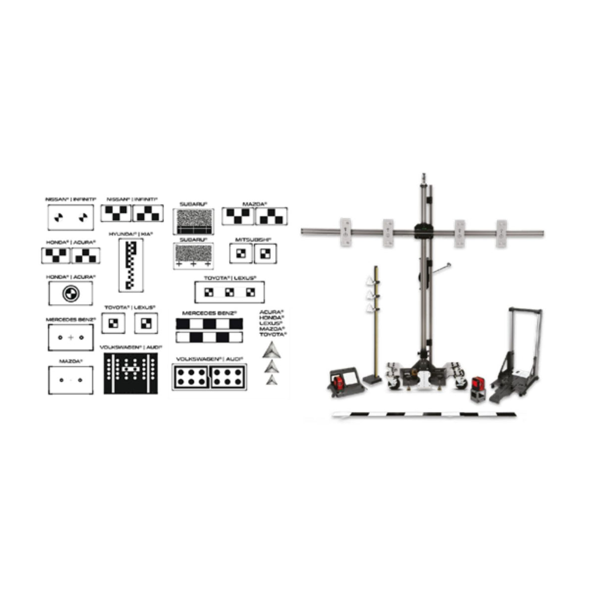 Hofmann EZ-ADAS™ Deluxe Kit with Targets, AlamoEquipment.com