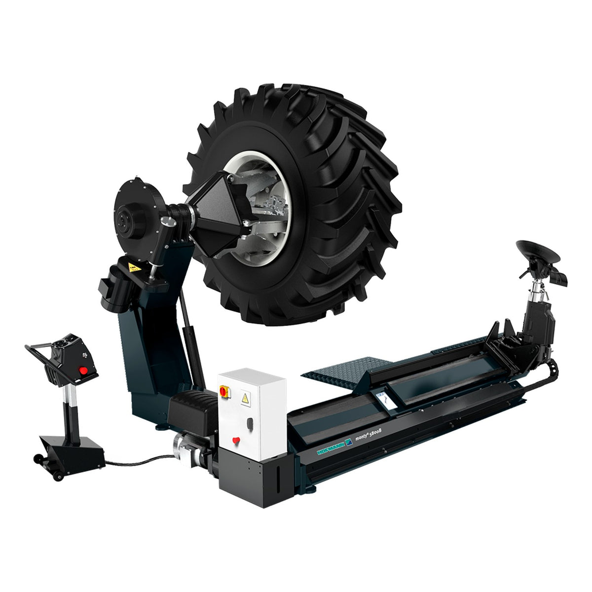Hofmann monty 5800b Heavy-Duty Truck Tire Changer — 208V/3PH, AlamoEquipment.com