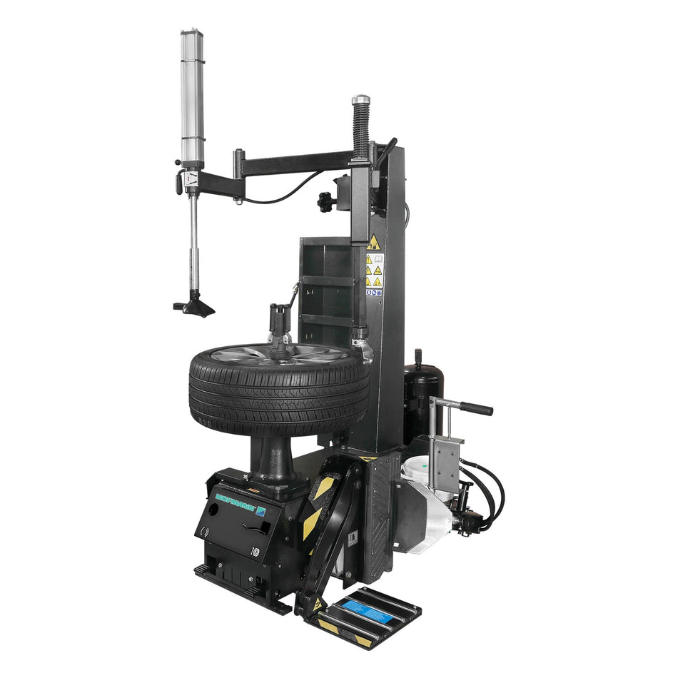 Hofmann monty 8200S smartSpeed Center-Post Swing-Arm Tire Changer, AlamoEquipment.com
