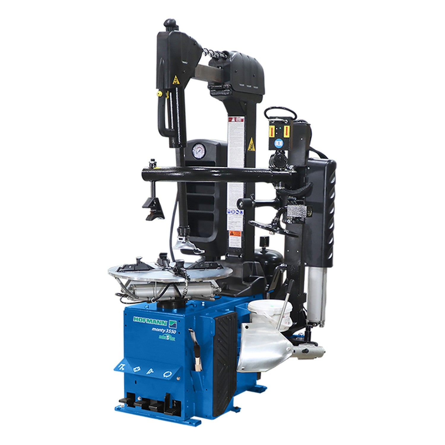 Hofmann monty 3550EM Tilt-Tower Tire Changer with easymont, AlamoEquipment.com