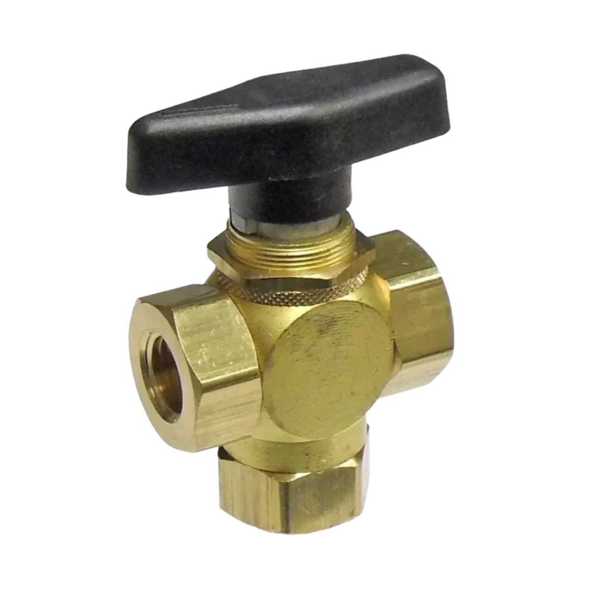Mahle FluidPRO VCX-1 3-Way Ball Valve 1/4" FPT #022-80028-00, AlamoEquipment.com