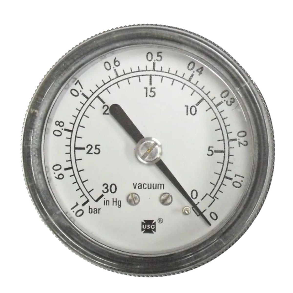 Mahle FluidPRO VCX-1 Pressure Gauge 30"-0 PSIG 1/8 MPT #026-80238-00, AlamoEquipment.com