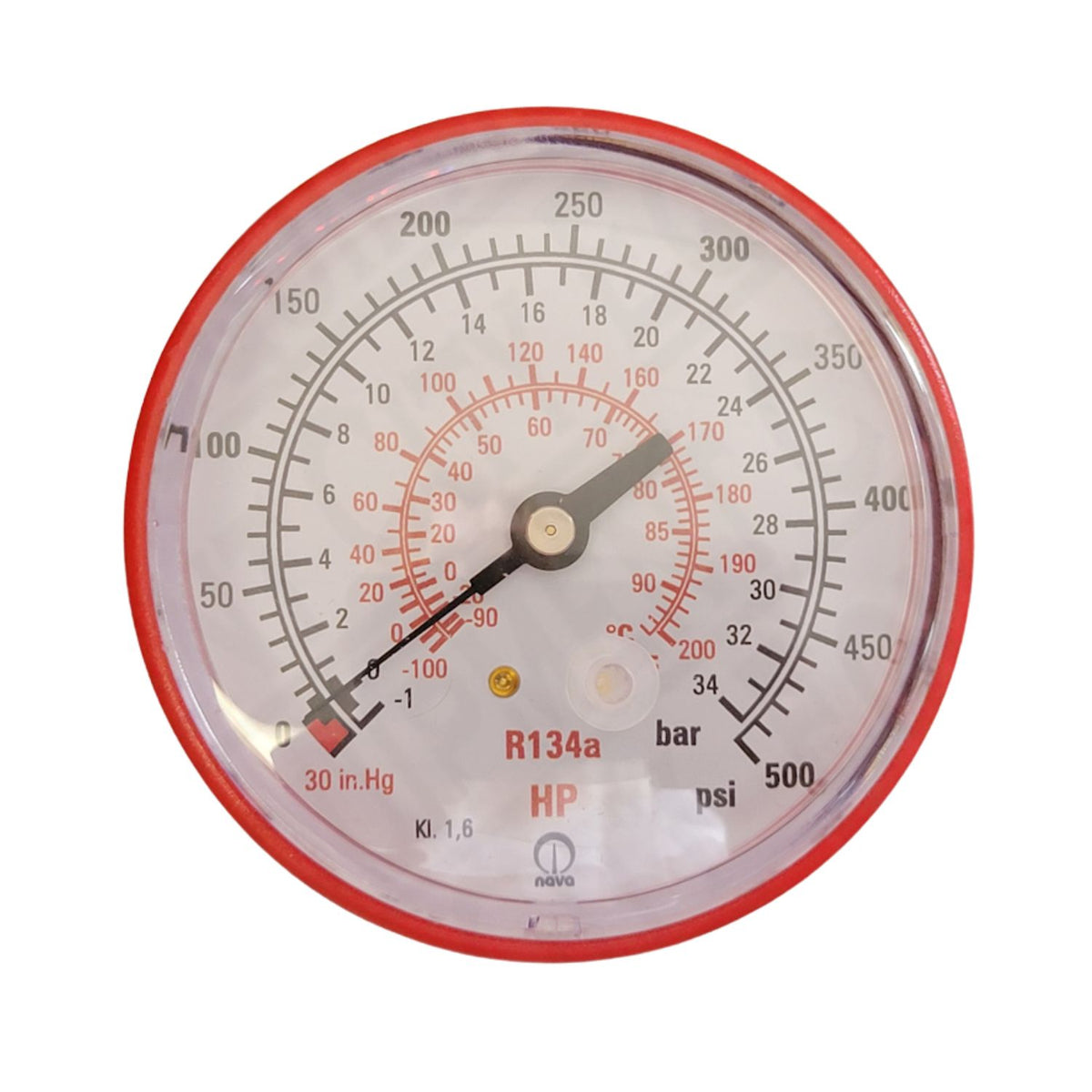 Mahle High-Side Gauge Replacement R134a for ACX Machines #026-80701-00, AlamoEquipment.com