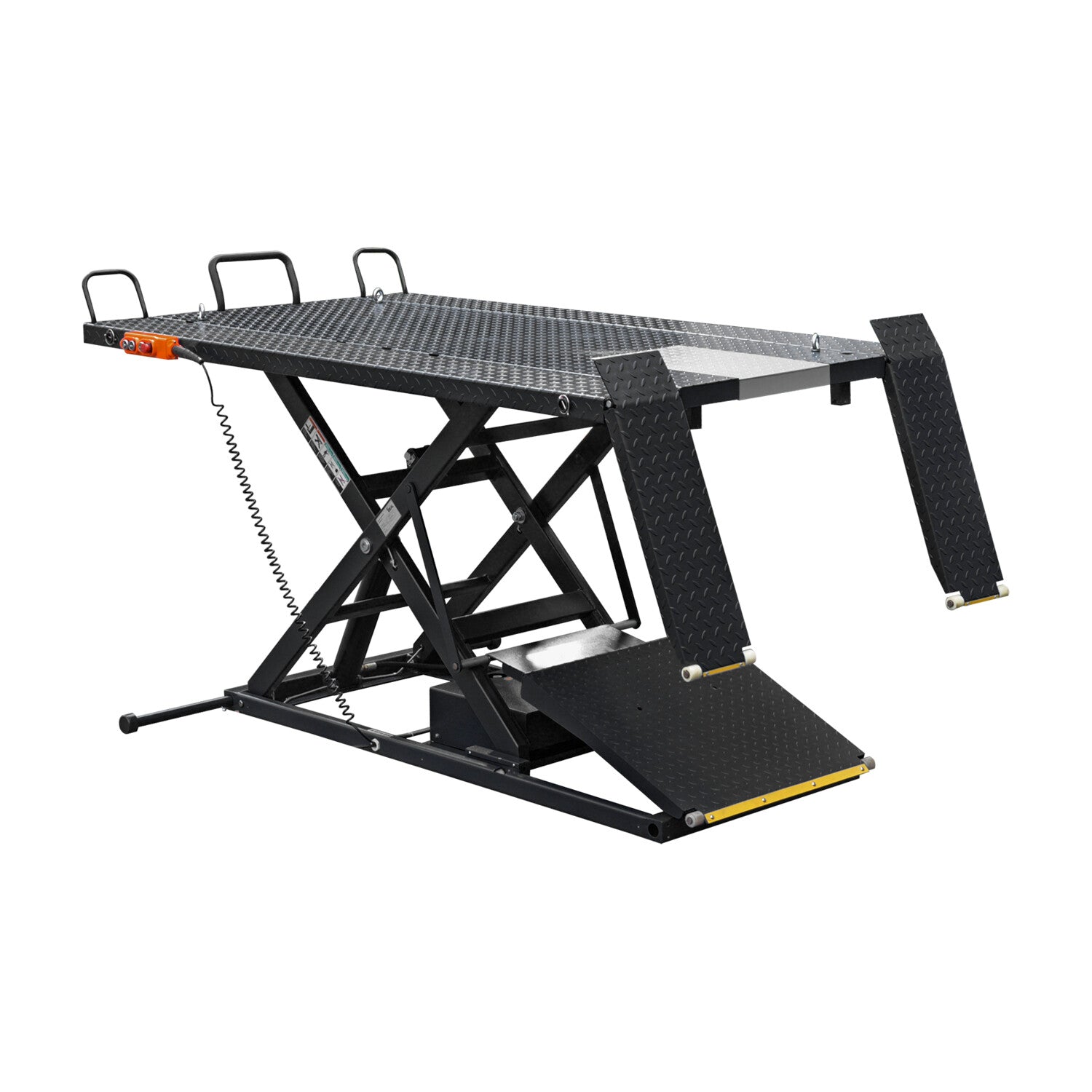 Tuxedo Elec-hydra ATV Lift w/Integrated Motor & Retr #A-2200IEH-XR-BLK, AlamoEquipment.com