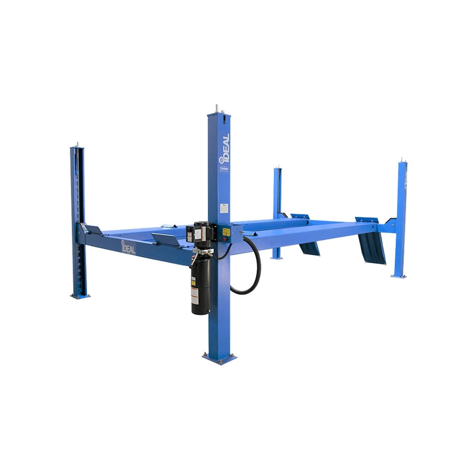 iDEAL 14K 4-Post Service Lift 182.5" #FP14KC-X, AlamoEquipment.com