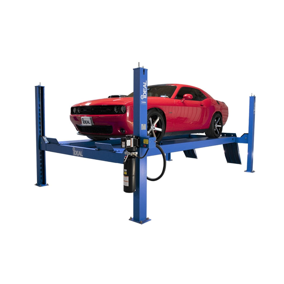 iDEAL 14K 4-Post Service Lift 182.5" #FP14KC-X, AlamoEquipment.com