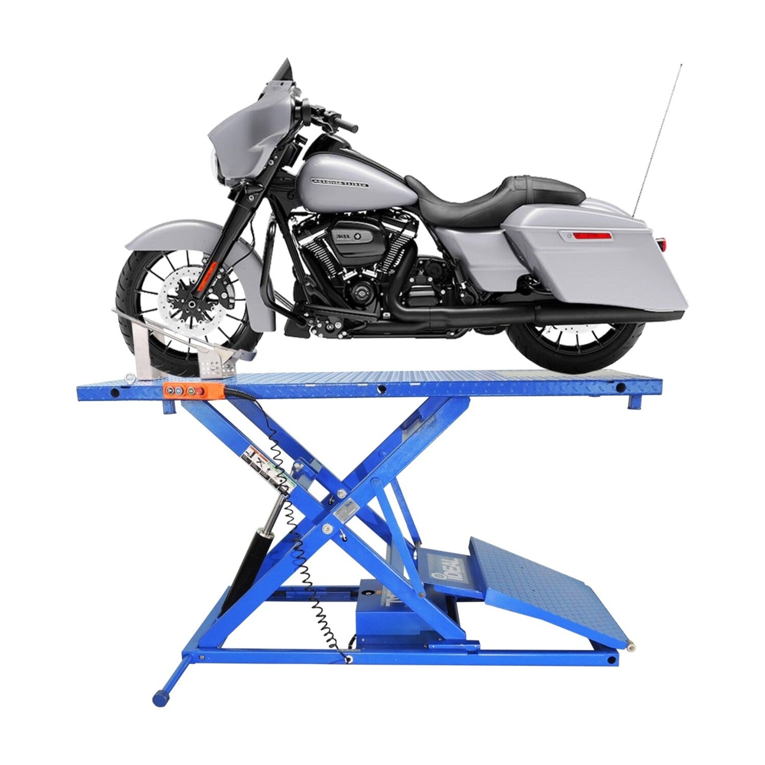 Tuxedo Elec-Hydra Motorcycle Lift Bench w/Integrated Mot #M-2200IEH-XR, AlamoEquipment.com