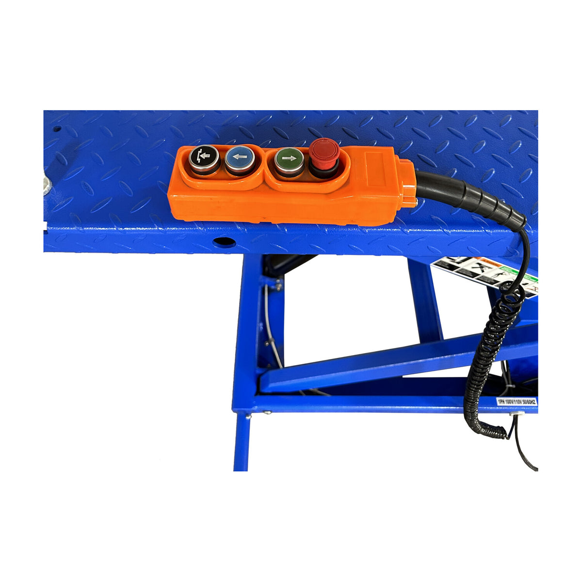 Tuxedo Elec-Hydra Motorcycle Lift Bench w/Integrated Mot #M-2200IEH-XR, AlamoEquipment.com