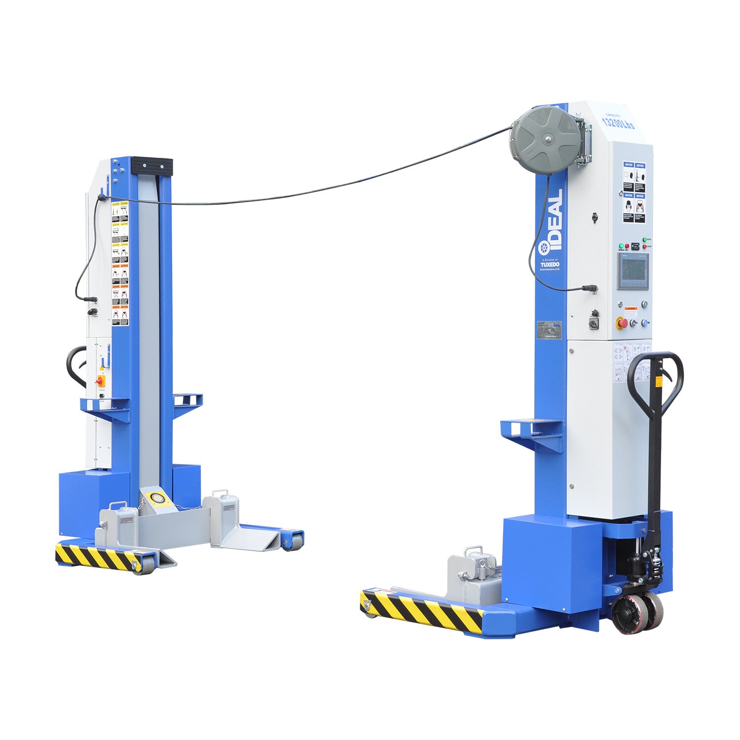 Tuxedo MSC-13K-B Mobile Column Lift, Two Column Set, 26 #MSC-13K-B-226, AlamoEquipment.com