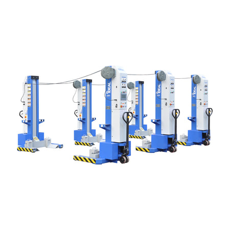 Tuxedo MSC-13K-B Mobile Column Lift, Six Column Set, 78 #MSC-13K-B-678, AlamoEquipment.com