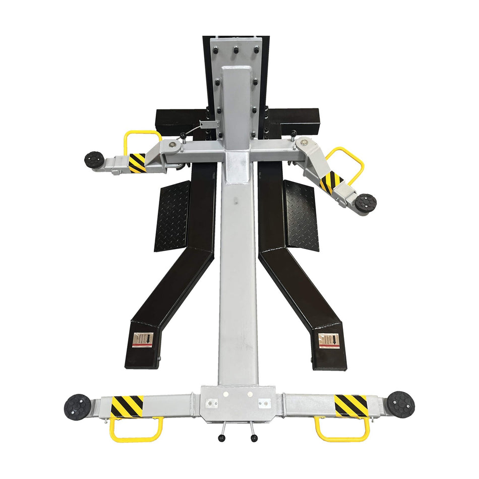 Tuxedo 6,000 lb Mobile Single Column Lift - Low Profile #MSC-6KLP-BLK, AlamoEquipment.com