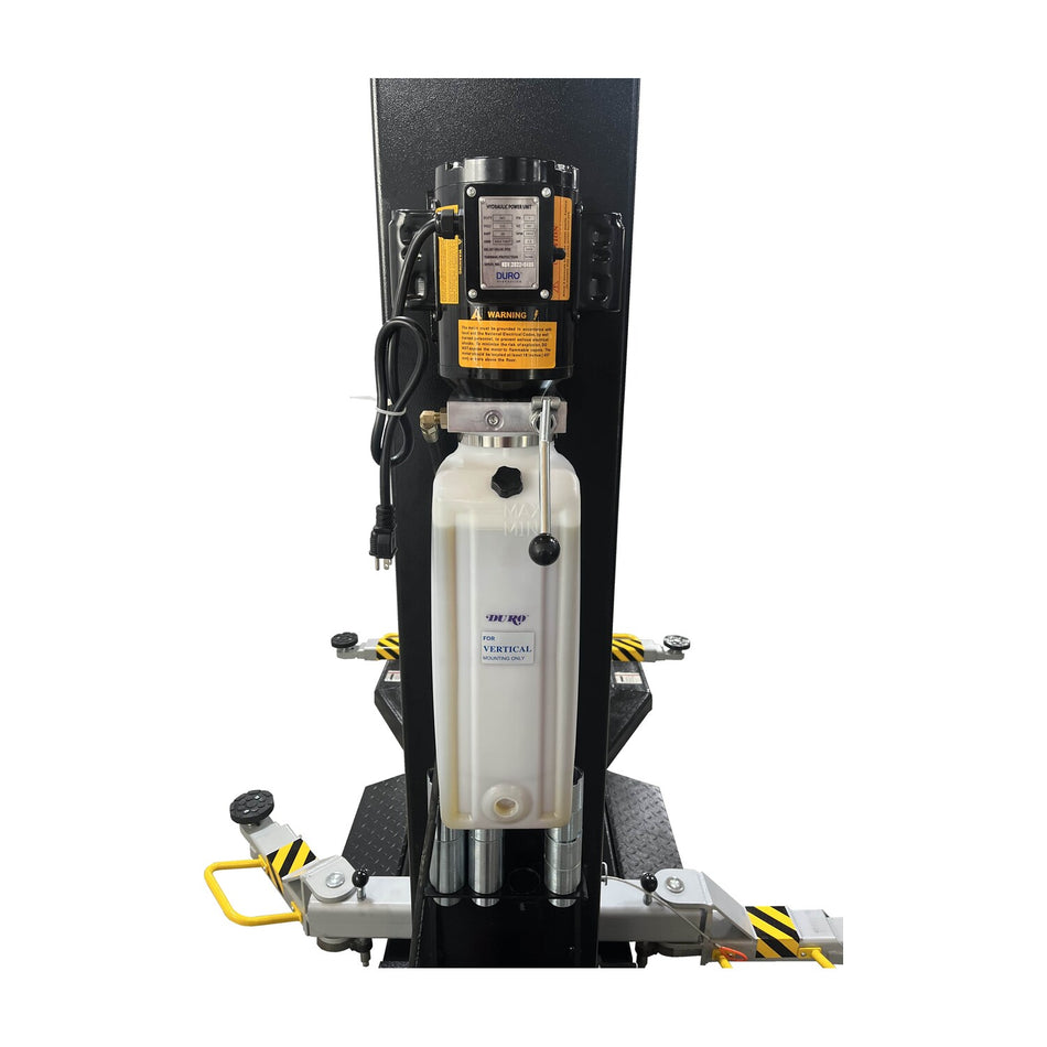 Tuxedo 6,000 lb Mobile Single Column Lift - Low Profile #MSC-6KLP-BLK, AlamoEquipment.com