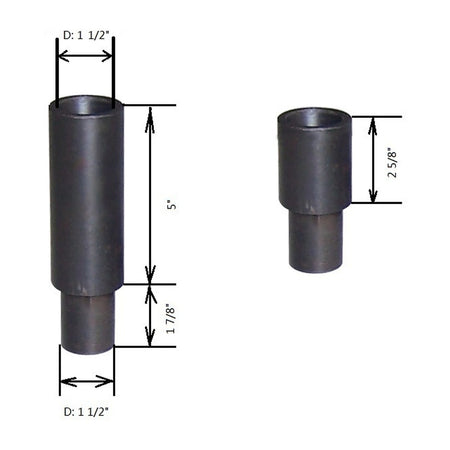 Tuxedo Optional Height Adapters - Set of 4 High an #PL6K-HeightAdapter, AlamoEquipment.com
