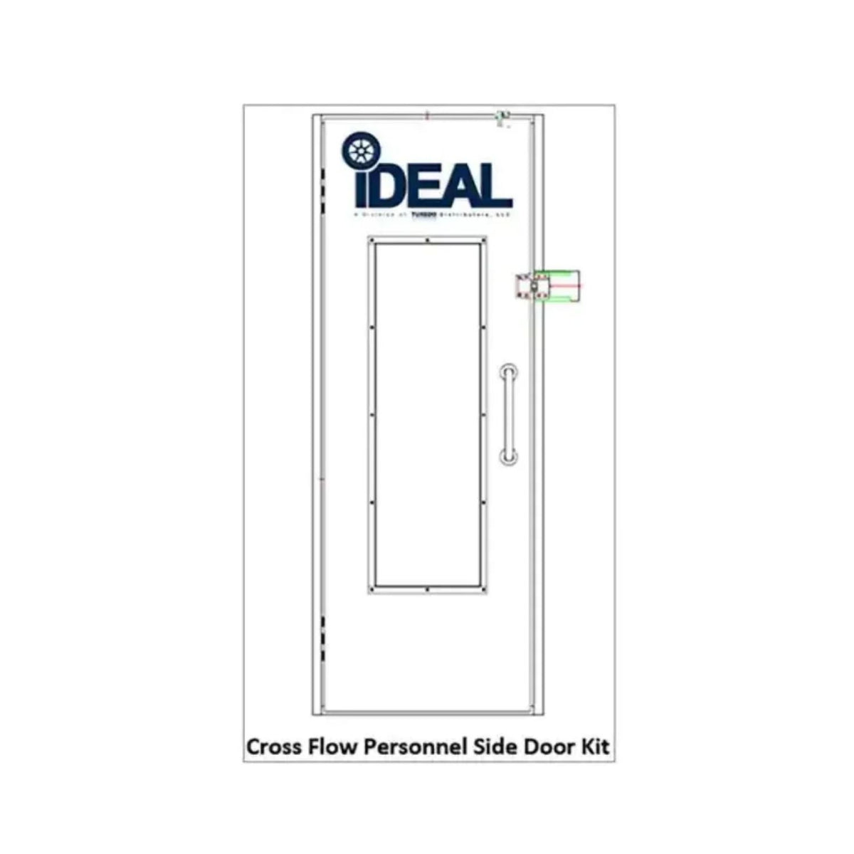 Tuxedo PSB AF Cross Flow Personnel, Side Door Kit Assembly #PSB-AFCF-PSDK-AK, AlamoEquipment.com