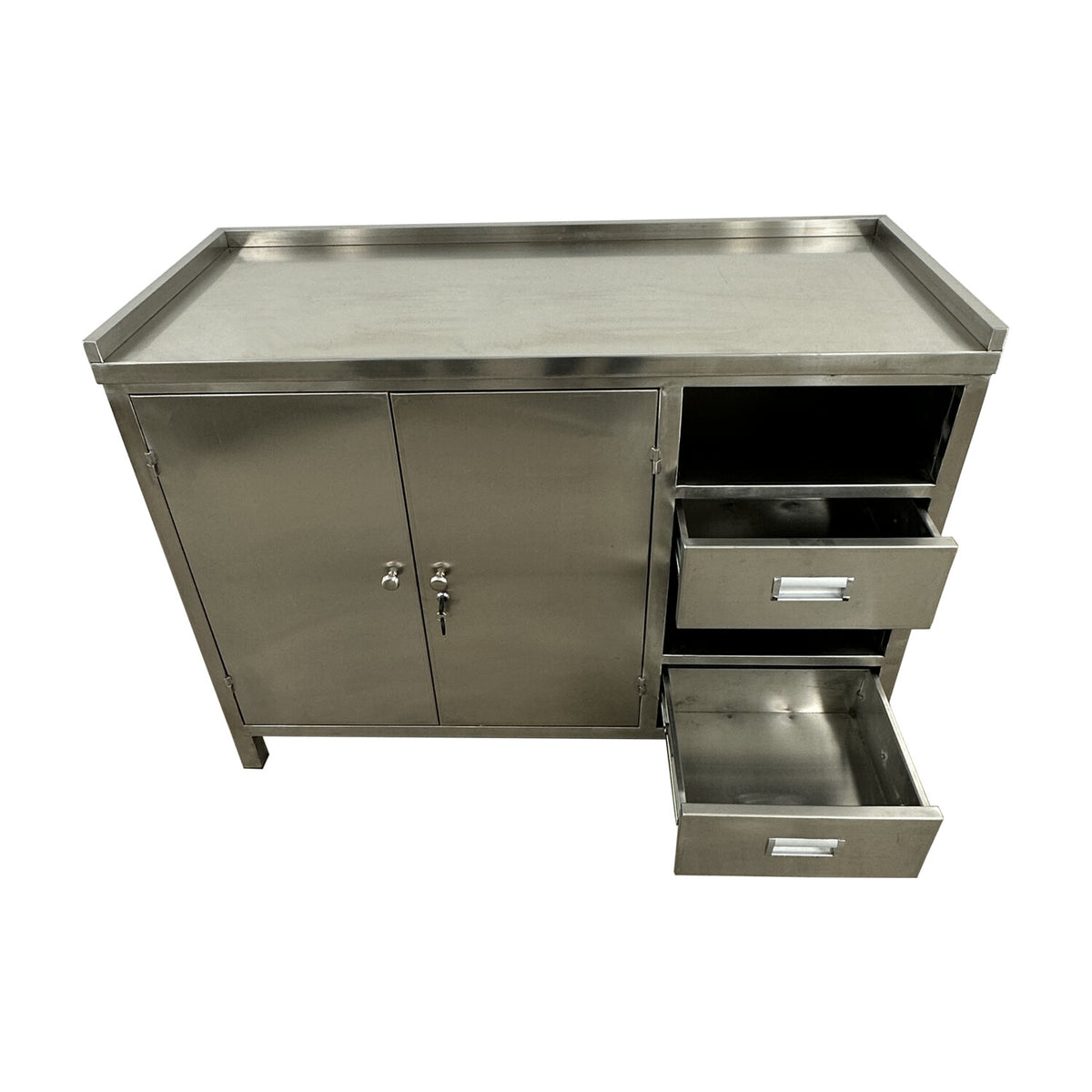 Tuxedo Paint Storage Mixing Cabinet & Table #PSB-PSMCT, AlamoEquipment.com