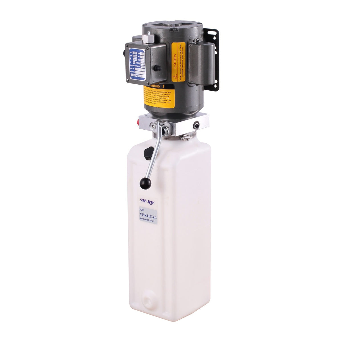 DURO 110 Volt Long Tank #PU-110V-L-K, AlamoEquipment.com