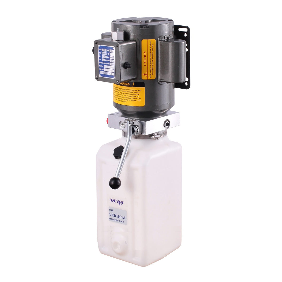 DURO 110 Volt Short Tank #PU-110V-S-K, AlamoEquipment.com