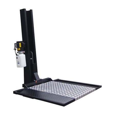 Tuxedo 2,000 lb Single Column Lawnmower Storage Lift - 110V Dur #SC-2K, AlamoEquipment.com