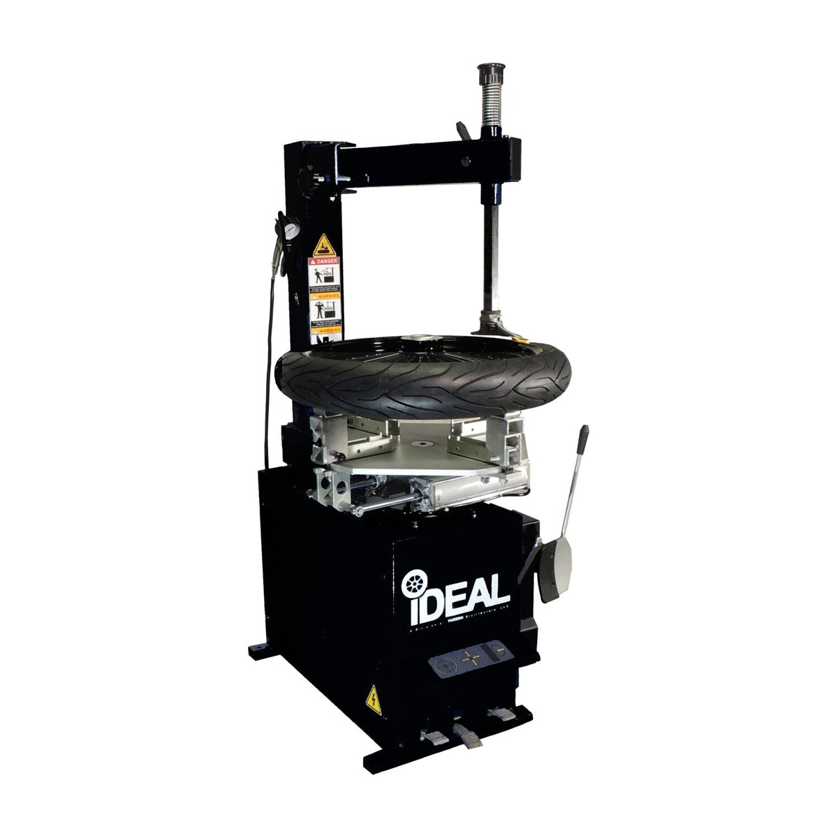 iDEAL Motorcycle / ATV Tire Changer - BLACK #TC-400M-B-iDEAL-BLK, AlamoEquipment.com