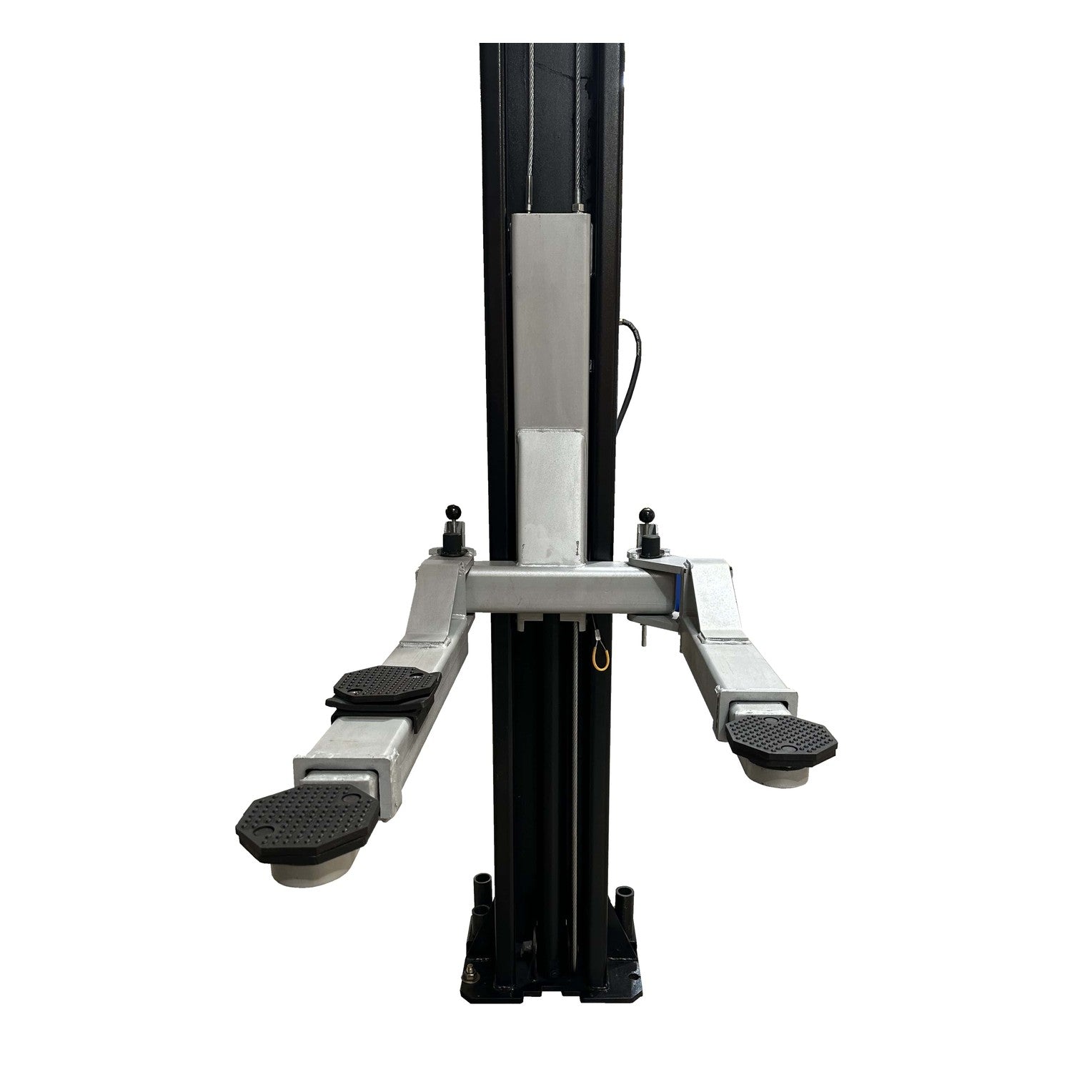 Tuxedo 9,000 lb Two Post Clear Floor - Asymmetric #TP9KAC-TUX, AlamoEquipment.com