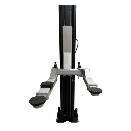Tuxedo 9,000 lb Two Post Clear Floor - Asymmetric #TP9KAC-TUX, AlamoEquipment.com