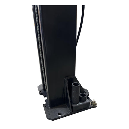 Tuxedo 9,000 lb Two Post Clear Floor - Asymmetric #TP9KAC-TUX, AlamoEquipment.com