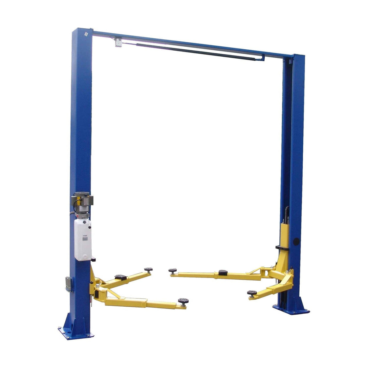 Tuxedo 9,000 lb Two Post Clear Floor - Asymmetric #TP9KACX, AlamoEquipment.com