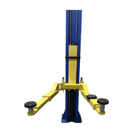 Tuxedo 9,000 lb Two Post Clear Floor - Asymmetric #TP9KACX, AlamoEquipment.com