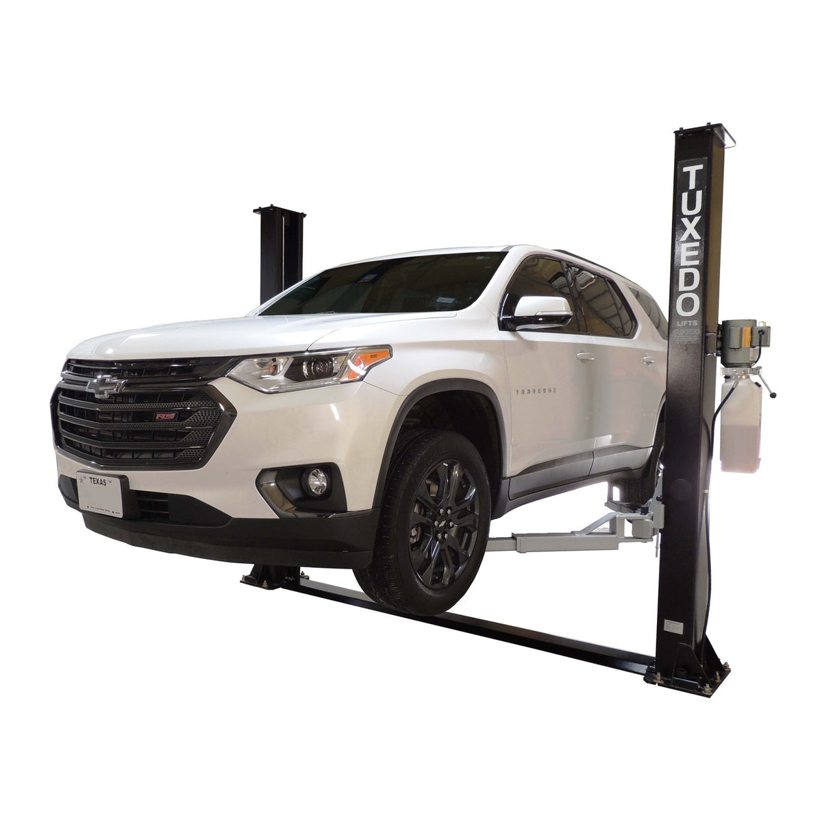 Tuxedo 9,000 lb Two Post Floor Plate - Symmetric #TP9KF-TUX, AlamoEquipment.com