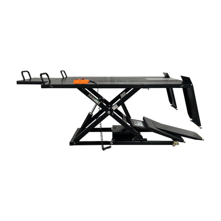 Tuxedo Elec-Hydra UTV Lift w/Integrated Motor & Retr #U-2200IEH-XR-BLK, AlamoEquipment.com