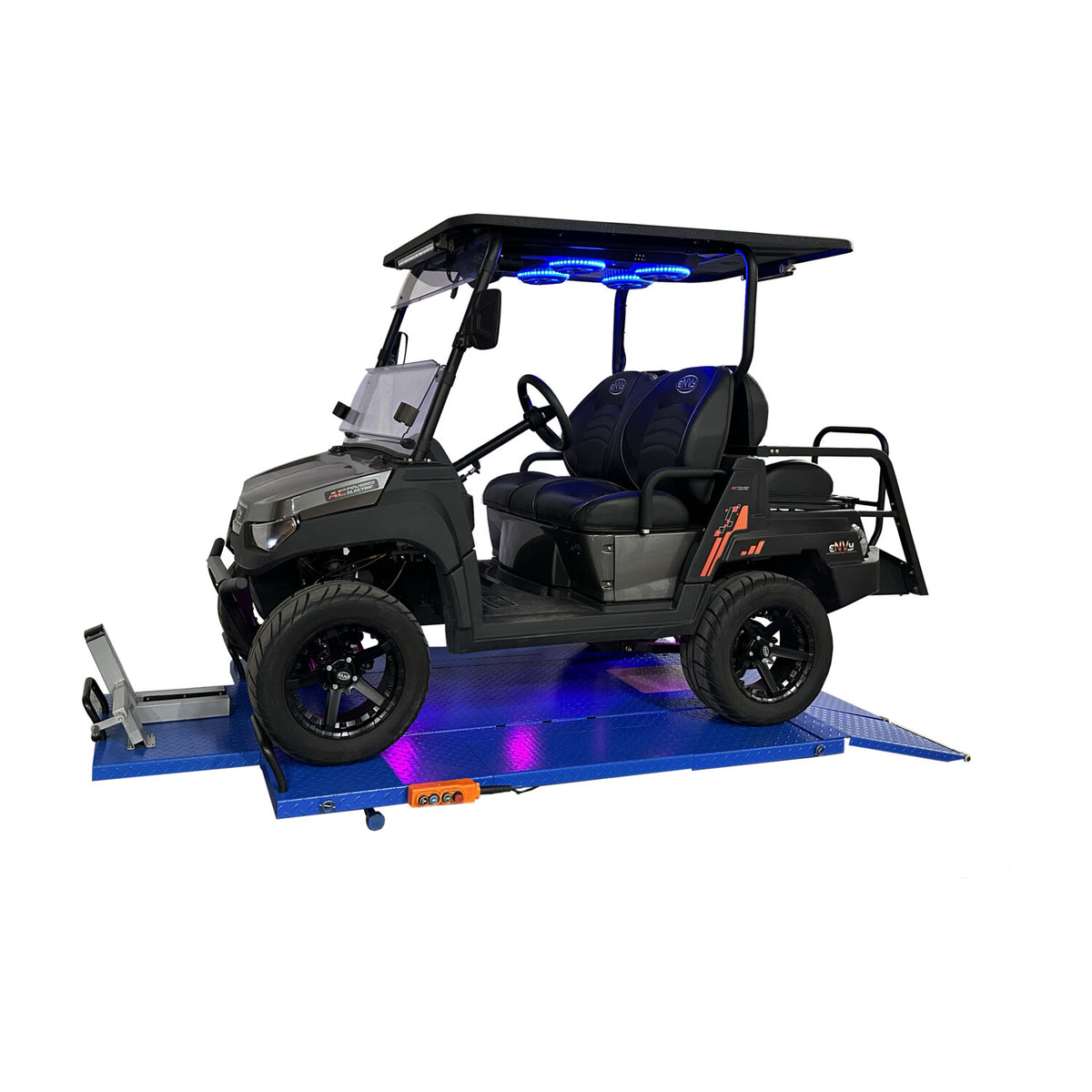 Tuxedo Elec-Hydra UTV Lift w/Integrated Motor & Retracta #U-2200IEH-XR, AlamoEquipment.com