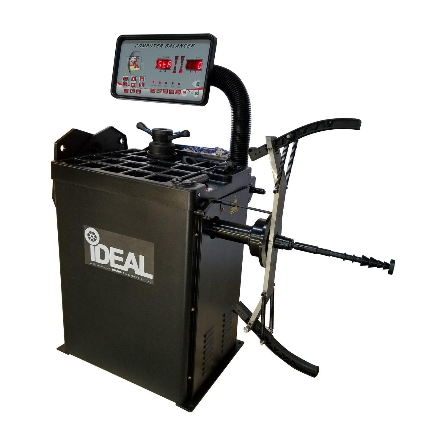 iDEAL Motorcycle Wheel Balancer - BLACK #WB-953-B-MCAB-K-BLK, AlamoEquipment.com
