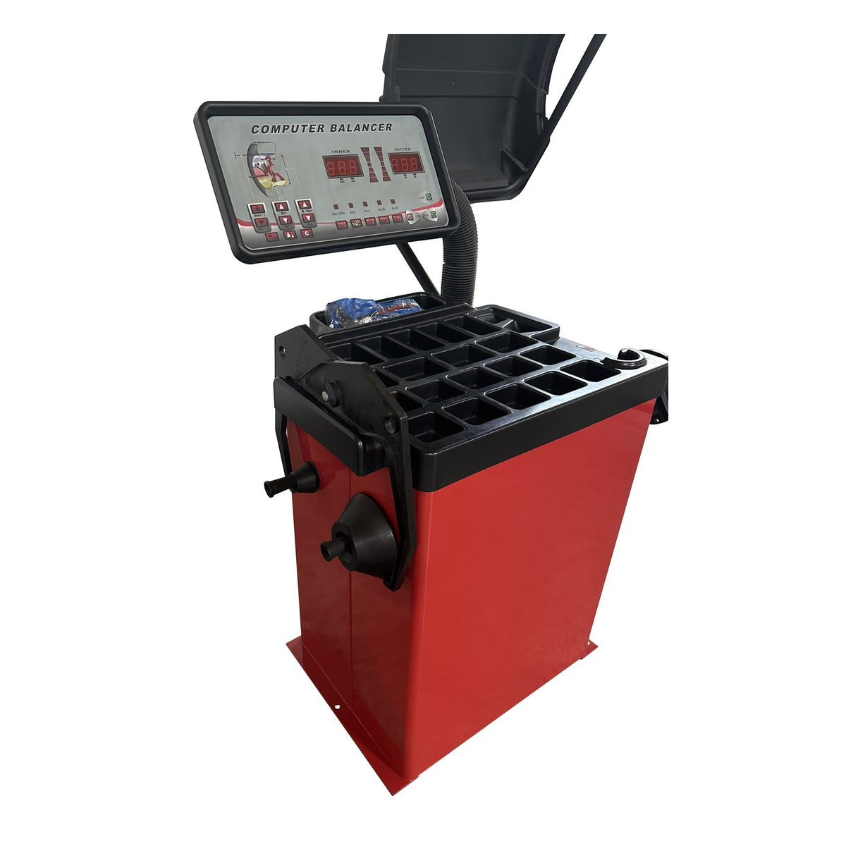 Tuxedo WB-953 Wheel Balancer - Hood Assembly Included #WB-953, AlamoEquipment.com