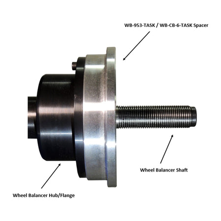Tuxedo TRUCK ADAPTER SPACER KIT (40mm) - WB-CB6 #WB-CB6-TASK, AlamoEquipment.com