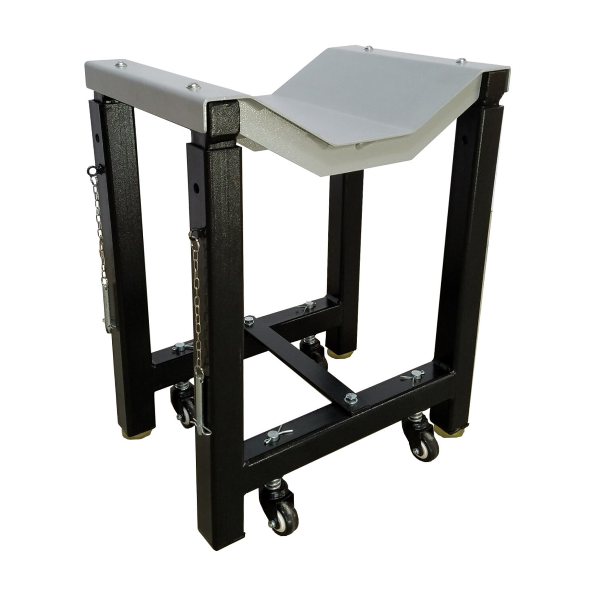 Tuxedo Wheel Stand Kit (UF-2500EH-X) Set of #WHLSTDKIT-UF2500EH-X-BLK, AlamoEquipment.com