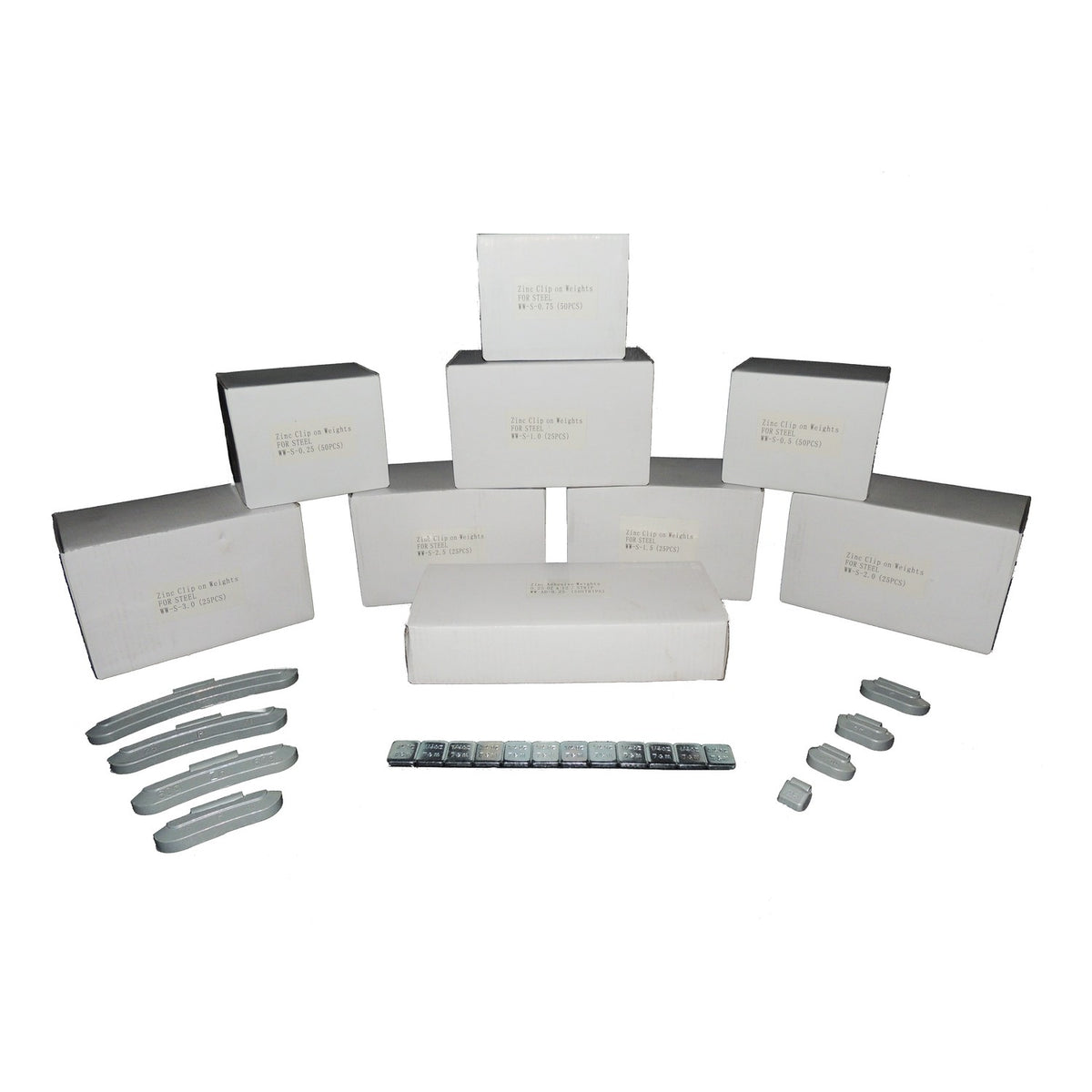 Tuxedo Basic Wheel Weight Kit #WW-BASIC, AlamoEquipment.com