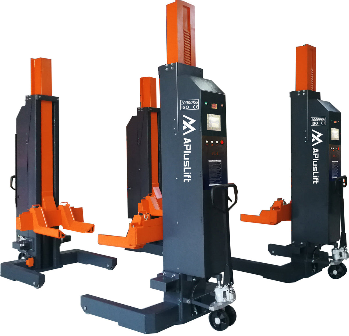 APlusLift Falcon 2200lb Mobile Column Lift #MCL-180, alamoequipment.com