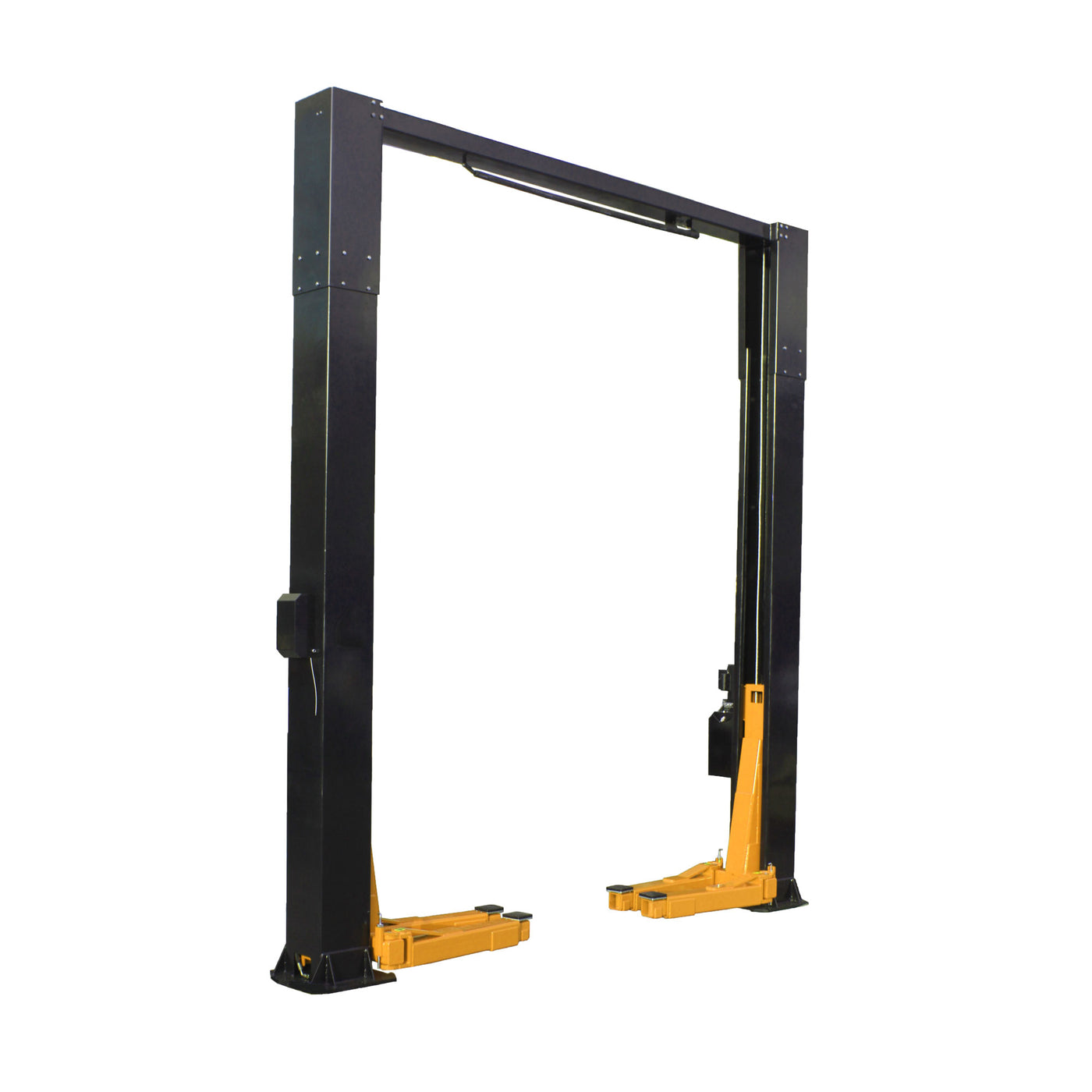 APlusLift 14,000LB 2-Post Overhead Single Release Direct Drive Car Lift #AP-14SR, alamoequipment.com